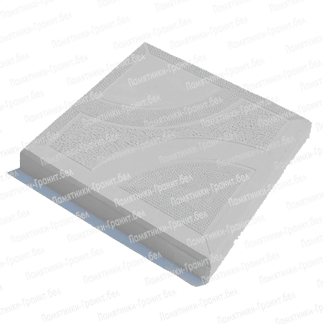 Укладка плитки на могилу Россоны фотография