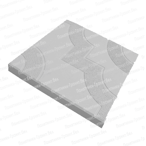 Укладка плитки на могилу Россоны фотография