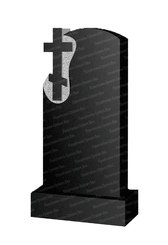 Памятник с крестом в Россоны на могилу фото